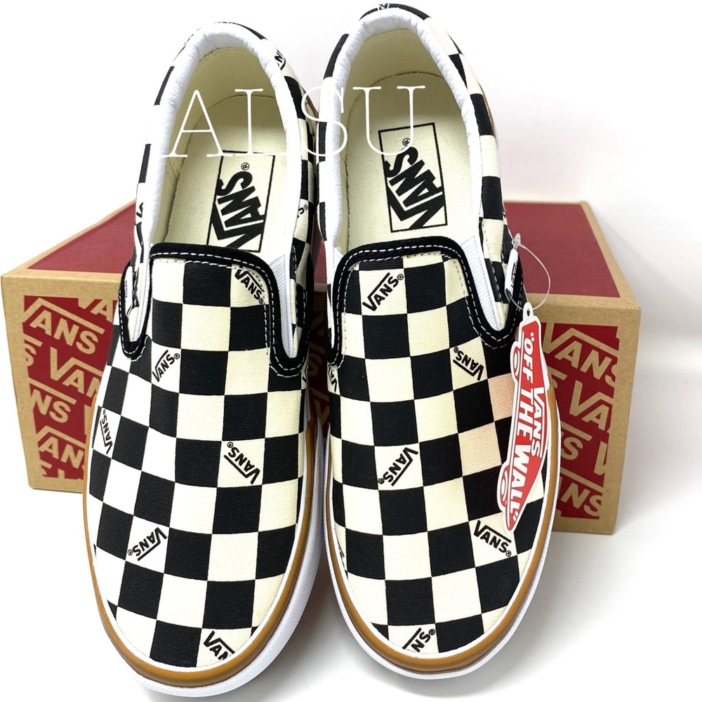 VANS Classic Slip On Platform Checkerboard Women’s - Picture 4 of 11